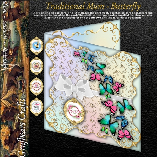 Traditional Mum - Butterfly