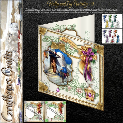 Holly and Ivy Nativity - 9