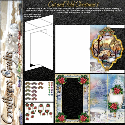 Cut and Fold Christmas 1