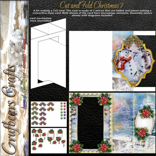 Cut and Fold Christmas 7