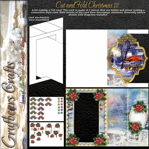 Cut and Fold Christmas 12