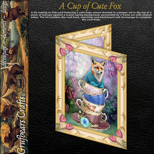 A Cup of Cute Fox