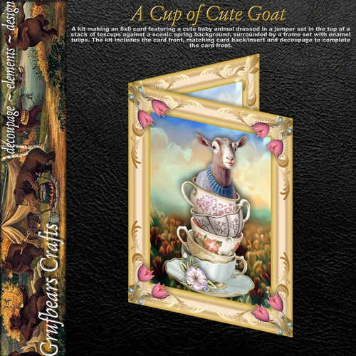 A Cup of Cute Goat