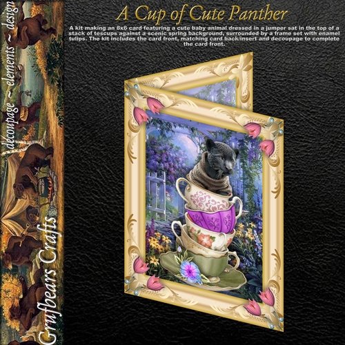A Cup of Cute Panther