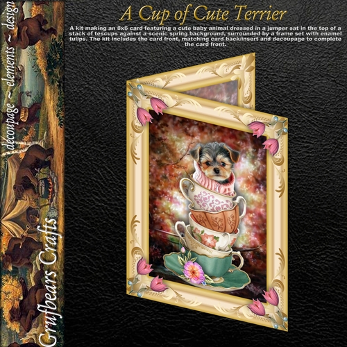 A Cup of Cute Terrier