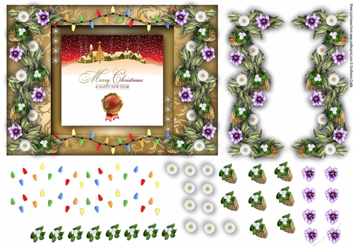 7x5 inch Christmas Topper 1