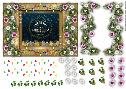 7x5 inch Christmas Topper 3