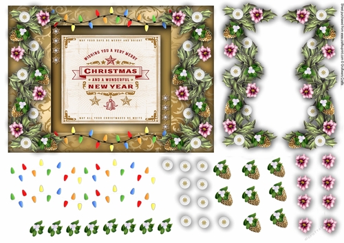 7x5 inch Christmas Topper 4
