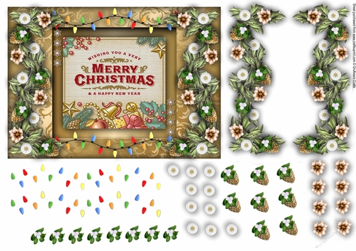 7x5 inch Christmas Topper 6