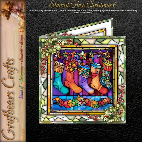 Stained Glass Christmas 6