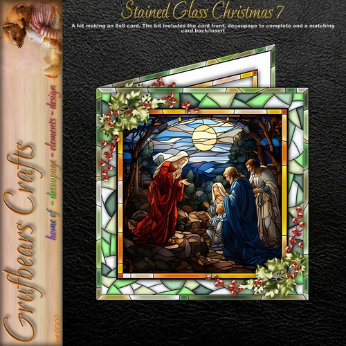 Stained Glass Christmas 7