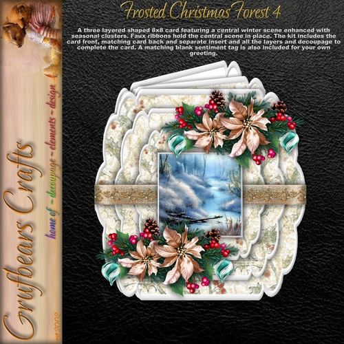 Frosted Christmas Forest 4