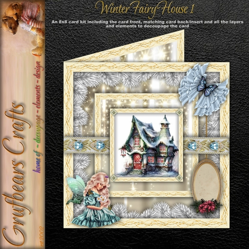Winter Fairy House 1