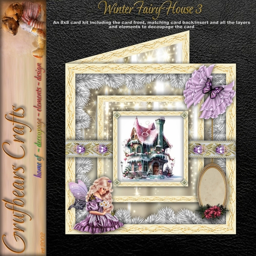 Winter Fairy House 3