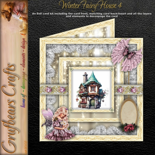 Winter Fairy House 4