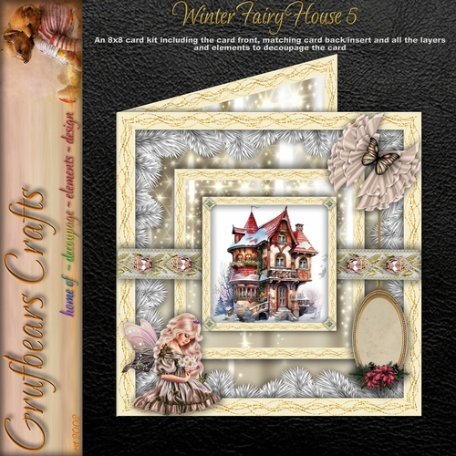 Winter Fairy House 5