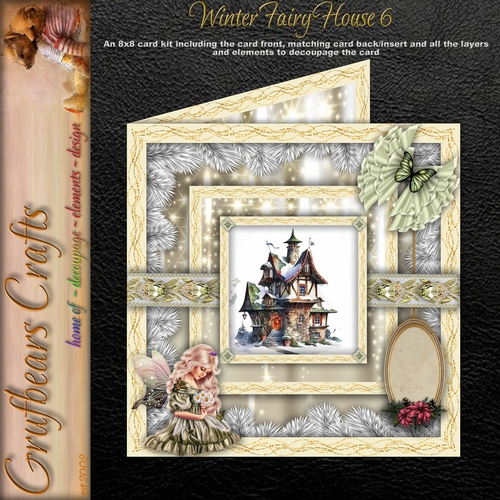 Winter Fairy House 6