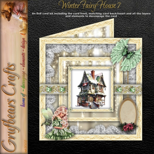 Winter Fairy House 7