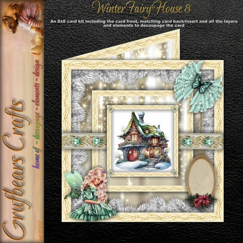 Winter Fairy House 8