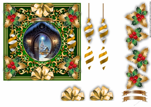 Christmas Card Topper 1