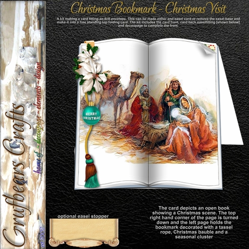 Christmas Bookmark - Christmas Visit