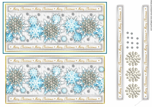 Simply Snowflakes - Blue