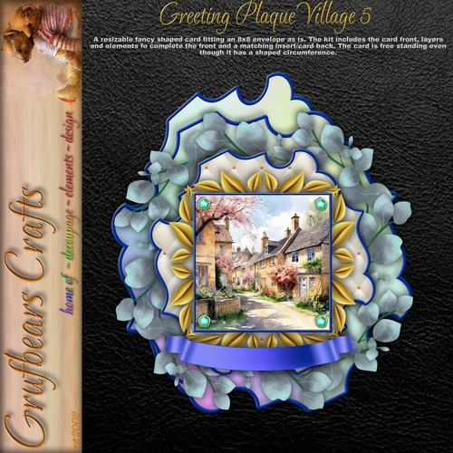 Greeting Plaque Village 5