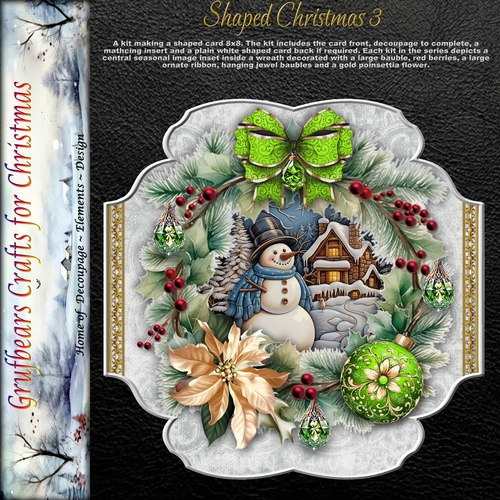 Shaped Christmas 3