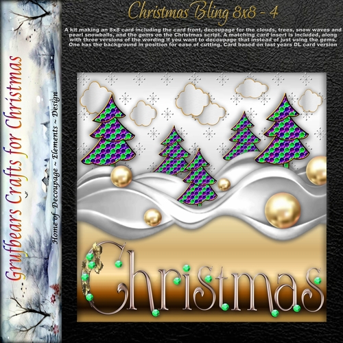 Christmas Bling 8x8 - 4
