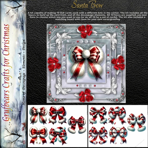 Santa Bow