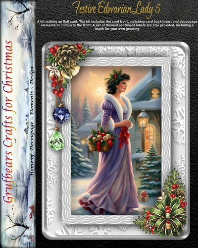 Festive Edwardian Lady 5