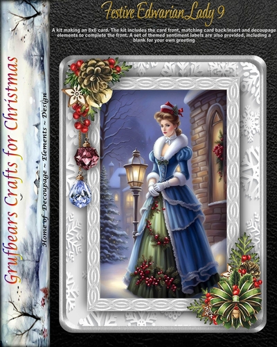 Festive Edwardian Lady 9