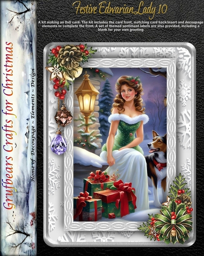 Festive Edwardian Lady 10