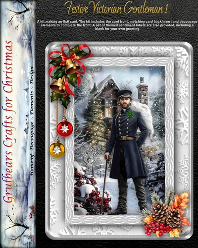Festive Victorian Gentleman 1