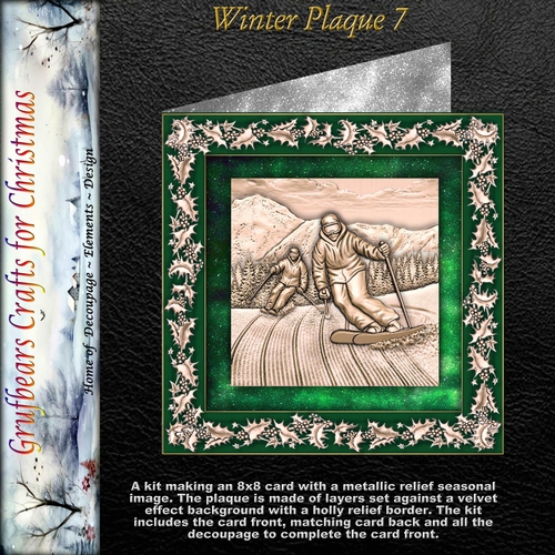 Winter Plaque 7