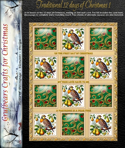 Traditional 12 Days of Christmas 1
