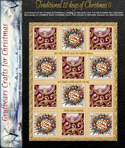 Traditional 12 Days of Christmas 5