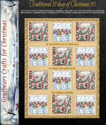 Traditional 12 Days of Christmas 10