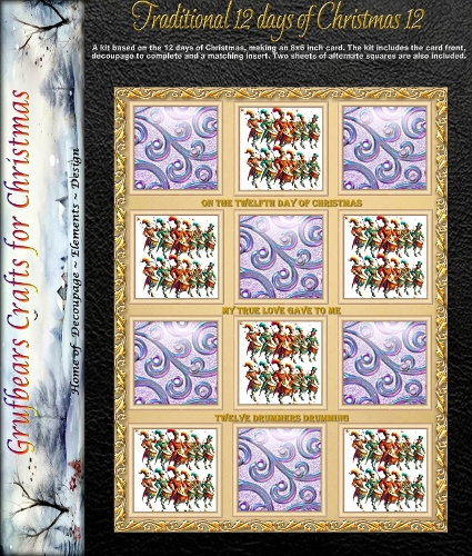 Traditional 12 Days of Christmas 12