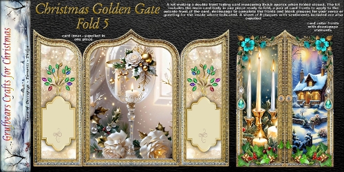 Christmas Golden Gate Fold 5