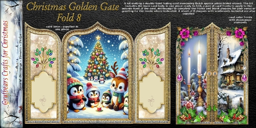 Christmas Golden Gate Fold 8