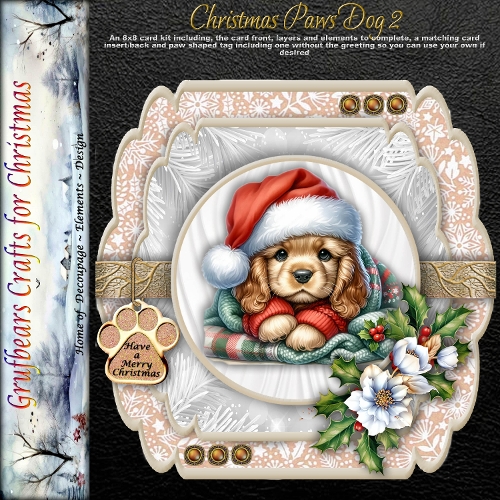 Christmas Paws Dog 2