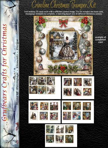 Crinoline Christmas Bumper Kit