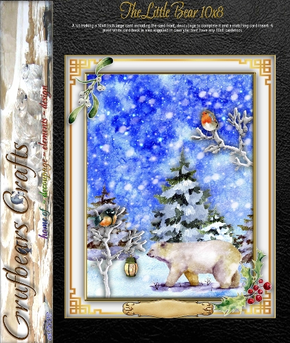 The Little Bear 10x8