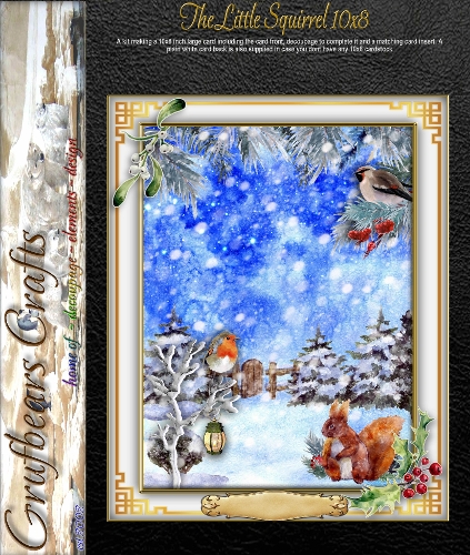 The Little Squirrel 10x8