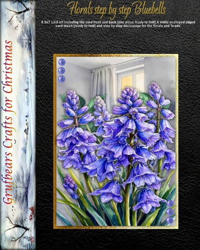 Floral Step by Step Bluebells