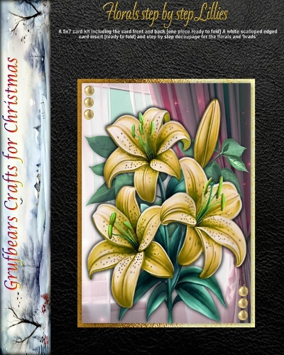 Floral Step by Step Lillies