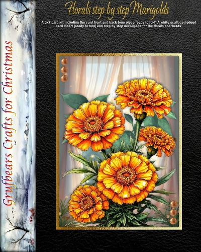 Floral Step by Step Marigolds