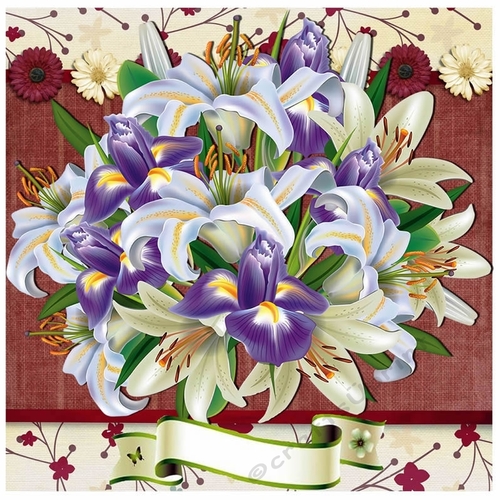 Bouquet Series - White Lily