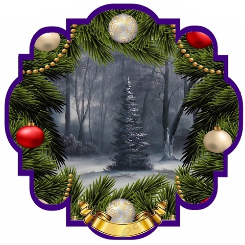 Through the Christmas Tree F